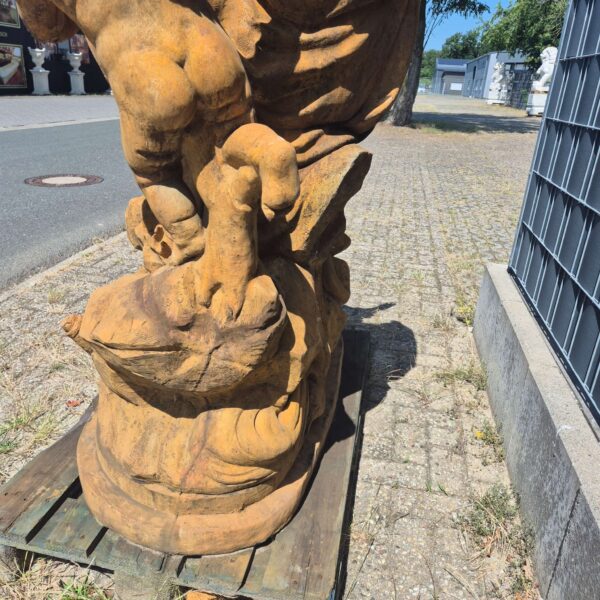 Skulptur Dekoration Madonna mit Kind Stein 1,75 m – Bild 5