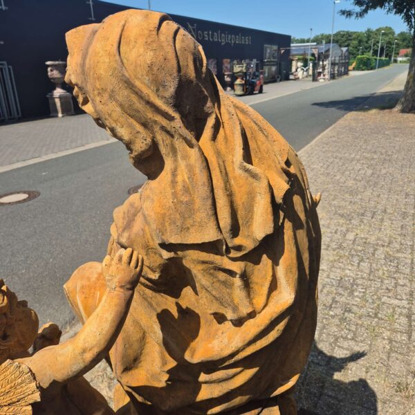 Skulptur Dekoration Madonna mit Kind Stein 1,75 m – Bild 18