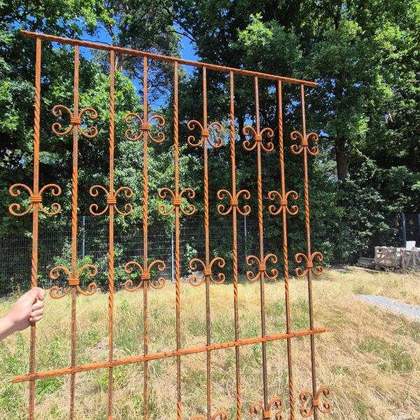 Gartenzaun Zaun Schmiedeeisen 1,13 m – Bild 3