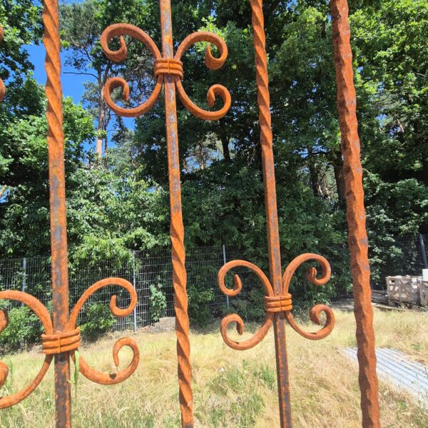 Gartenzaun Zaun Schmiedeeisen 1,13 m – Bild 10