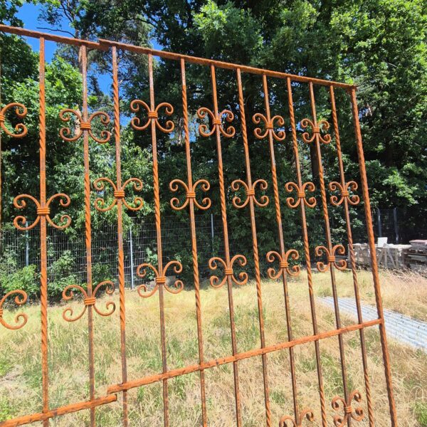 Gartenzaun Zaun Schmiedeeisen 1,13 m – Bild 4
