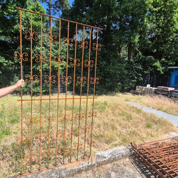 Gartenzaun Zaun Schmiedeeisen 1,13 m – Bild 2