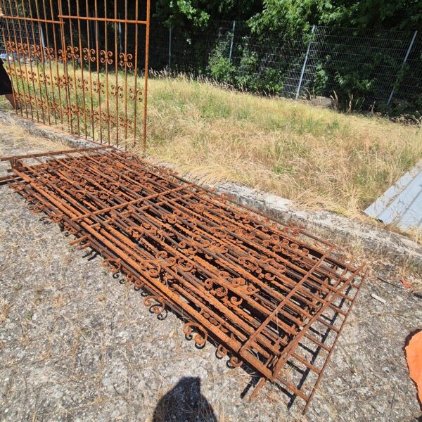Gartenzaun Zaun Schmiedeeisen 1,13 m – Bild 12