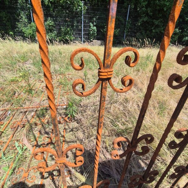 Gartenzaun Zaun Schmiedeeisen 1,13 m – Bild 9