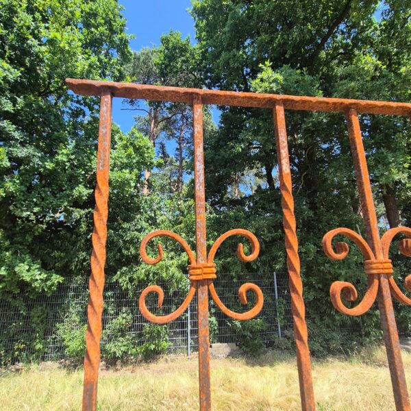 Gartenzaun Zaun Schmiedeeisen 1,13 m – Bild 7