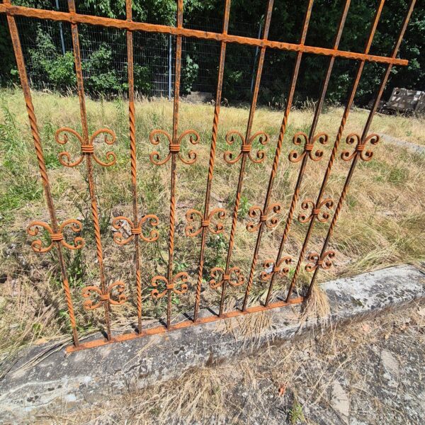 Gartenzaun Zaun Schmiedeeisen 1,13 m – Bild 6