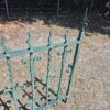 Gartenzaun Zaunelement Gründerzeit 1880 Schmiedeeisen 2,03 m – Bild 2