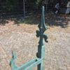 Gartenzaun Zaunelement Gründerzeit 1880 Schmiedeeisen 2,03 m – Bild 3