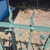 Gartenzaun Zaunelement Gründerzeit 1880 Schmiedeeisen 2,03 m – Bild 5