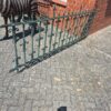 Gartenzaun Zaunelement Gründerzeit 1880 Schmiedeeisen 21,00 m – Bild 7