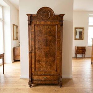 Kleiderschrank Schrank Gründerzeit 1880 Nussbaum