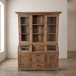 Buffetschrank Vitrine 1,65 m Teakholz