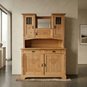 Buffetschrank Schrank Jugendstil 1900 Kiefer