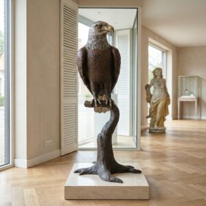 Skulptur Dekoration Adler Bronze 1,80 m