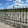 Gartenzaun Zaunelement Gründerzeit 1880 Schmiedeeisen 21,00 m – Bild 18