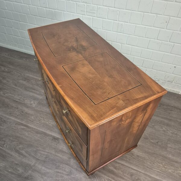 Barockkommode Kommode Barock 1770 Nussbaum – Bild 4