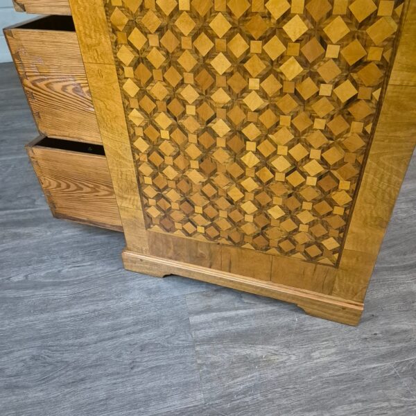 Kommode Biedermeier 1820 Nussbaum – Bild 10