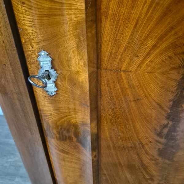 Eckschrank Schrank Biedermeier 1840 Mahagoni – Bild 9