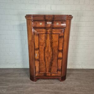 Eckschrank Schrank Biedermeier 1840 Mahagoni
