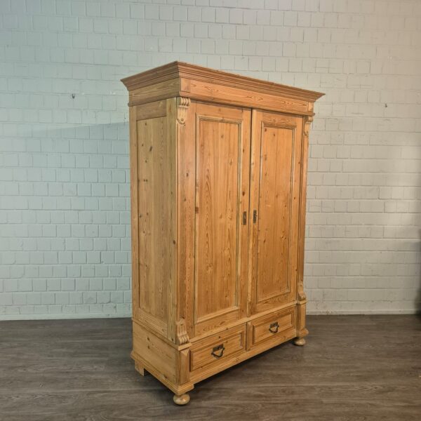 Schrank Kleiderschrank Gründerzeit 1880 Kiefer