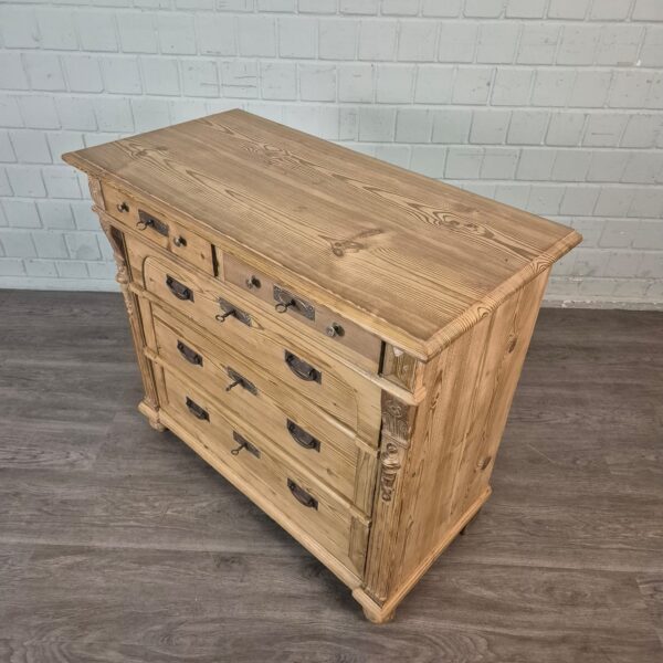 Kommode Jugendstil 1890 Kiefer – Bild 4