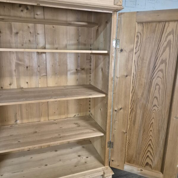 Schrank Kleiderschrank Jugendstil 1900 Kiefer – Bild 14