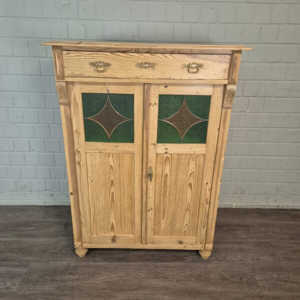 Vertiko Jugendstil 1900 Kiefer – Bild 2