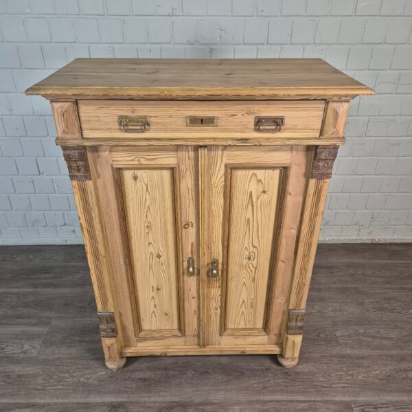 Vertiko Jugendstil 1900 Kiefer – Bild 2