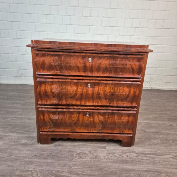 Kommode Biedermeier 1840 Mahagoni – Bild 2