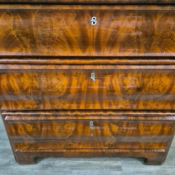 Kommode Biedermeier 1840 Mahagoni – Bild 8