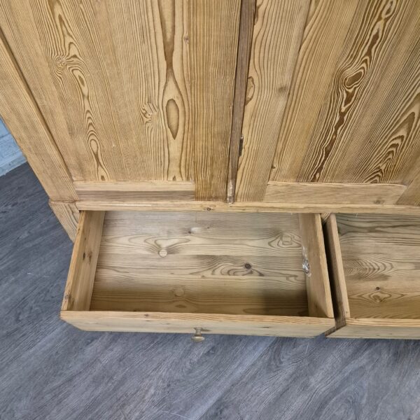 Schrank Kleiderschrank Jugendstil 1900 Kiefer – Bild 8