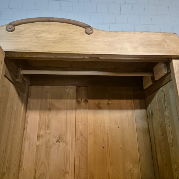Schrank Kleiderschrank Jugendstil 1900 Kiefer – Bild 11