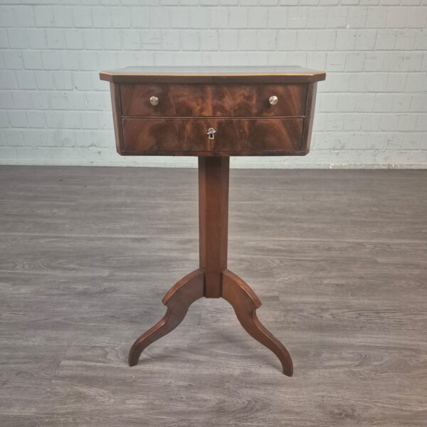 Nähtisch Biedermeier 1830 Mahagoni – Bild 2