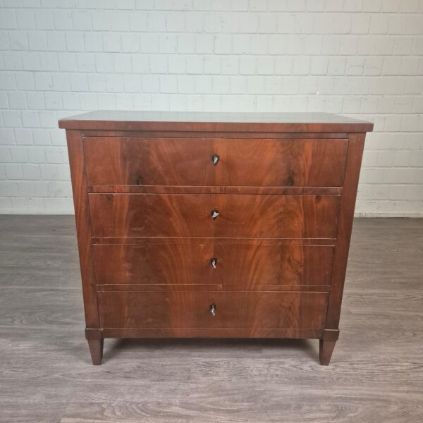 Kommode Biedermeier 1850 Mahagoni – Bild 2
