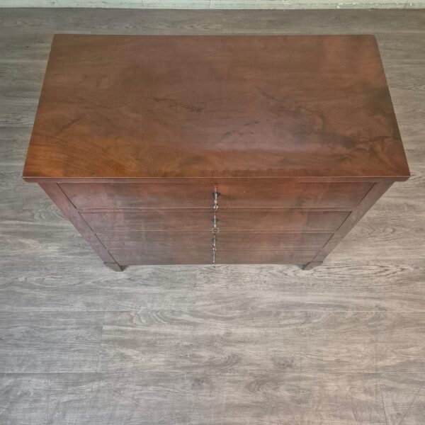 Kommode Biedermeier 1850 Mahagoni – Bild 3