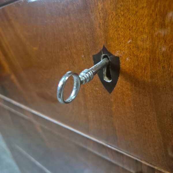 Kommode Biedermeier 1850 Mahagoni – Bild 5