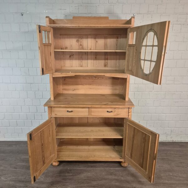 Buffetschrank Schrank Jugendstil 1900 Kiefer – Bild 11