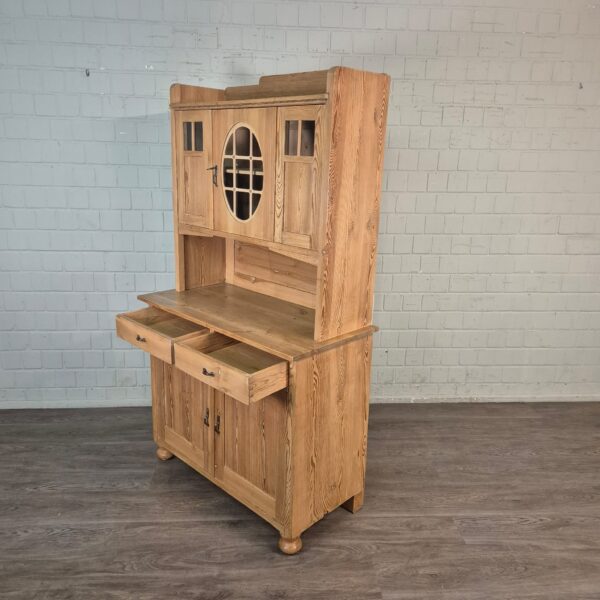 Buffetschrank Schrank Jugendstil 1900 Kiefer – Bild 14