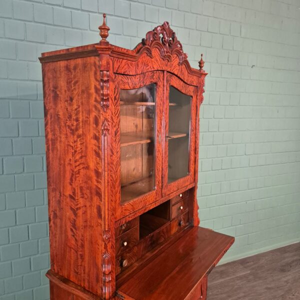 Sekretär Louis Philippe 1860 Birke – Bild 5