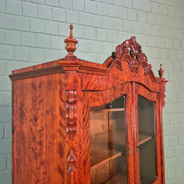 Sekretär Louis Philippe 1860 Birke – Bild 4