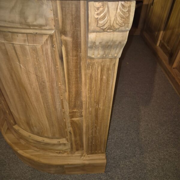 Hausbar Eckbar Theke Teakholz 2,60 m – Bild 12