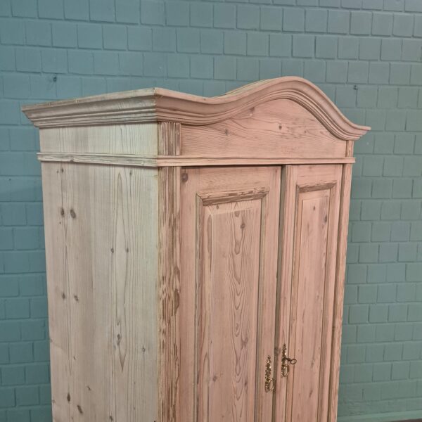 Schrank Kleiderschrank Jugendstil 1900 Kiefer – Bild 2