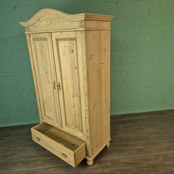 Schrank Kleiderschrank Jugendstil 1900 Kiefer – Bild 10