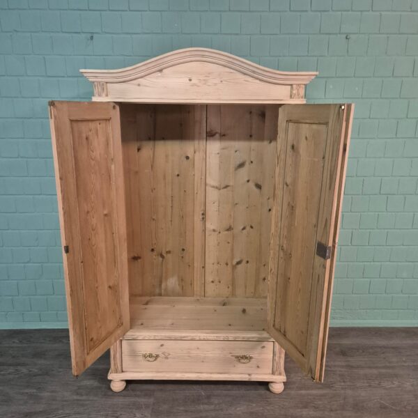 Schrank Kleiderschrank Jugendstil 1900 Kiefer – Bild 6