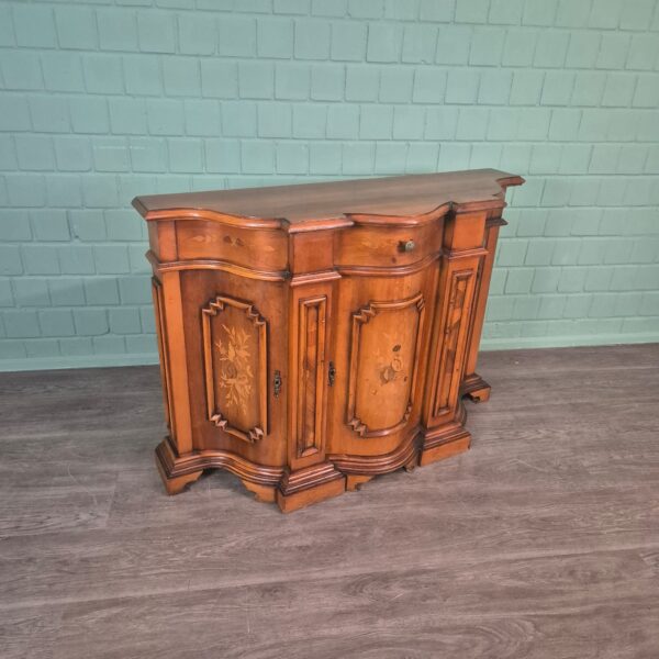 Anrichte Sideboard Neubarock Nussbaum 1,24 m – Bild 3