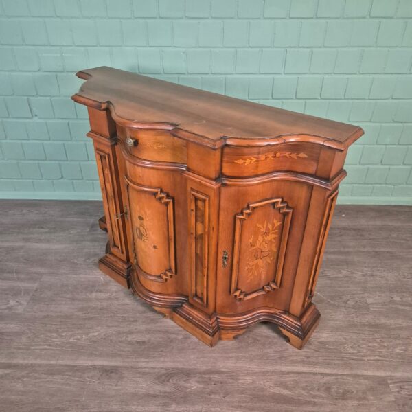 Anrichte Sideboard Neubarock Nussbaum 1,24 m – Bild 4