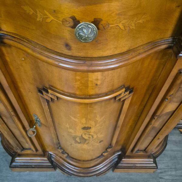 Anrichte Sideboard Neubarock Nussbaum 1,24 m – Bild 8