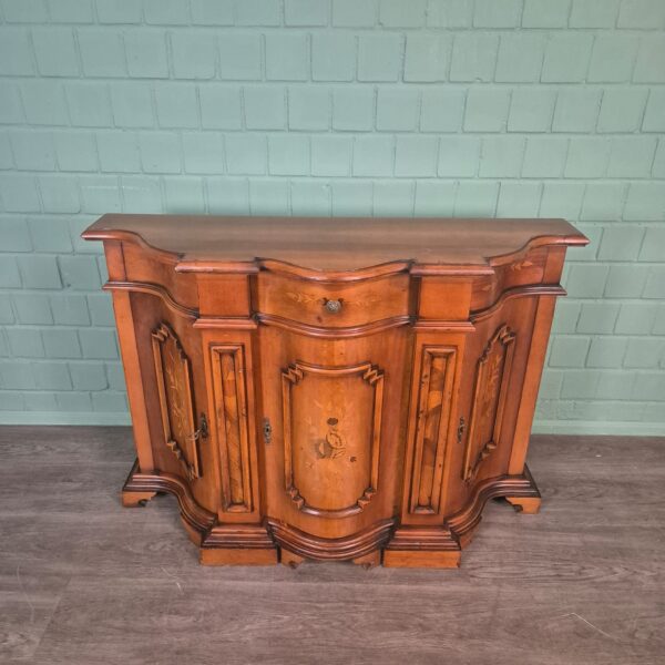Anrichte Sideboard Neubarock Nussbaum 1,24 m