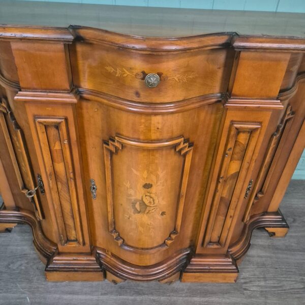 Anrichte Sideboard Neubarock Nussbaum 1,24 m – Bild 7