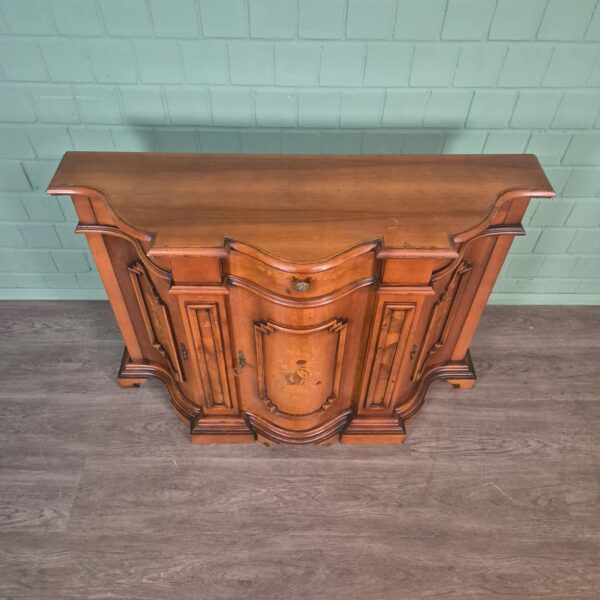 Anrichte Sideboard Neubarock Nussbaum 1,24 m – Bild 2